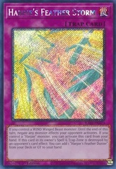 Harpie's Feather Storm - RA01-EN073 - Platinum Secret Rare - 1st Edition