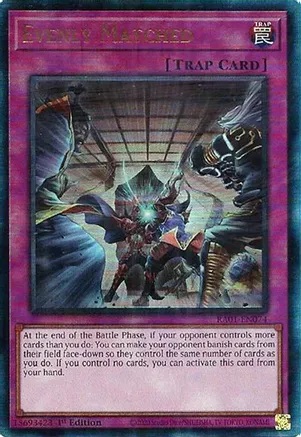 Evenly Matched - RA01-EN074 - Prismatic Ultimate Rare - 1st Edition