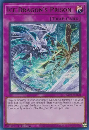 Ice Dragons Prison - RA01-EN078 - Ultra Rare - 1st Edition