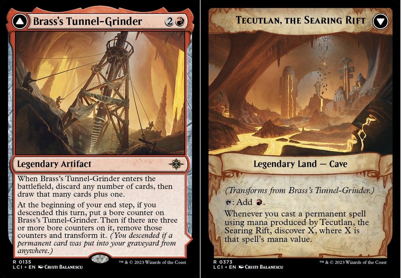 Brasss Tunnel-Grinder // Tecutlan, the Searing Rift