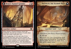 Brass's Tunnel-Grinder // Tecutlan, the Searing Rift