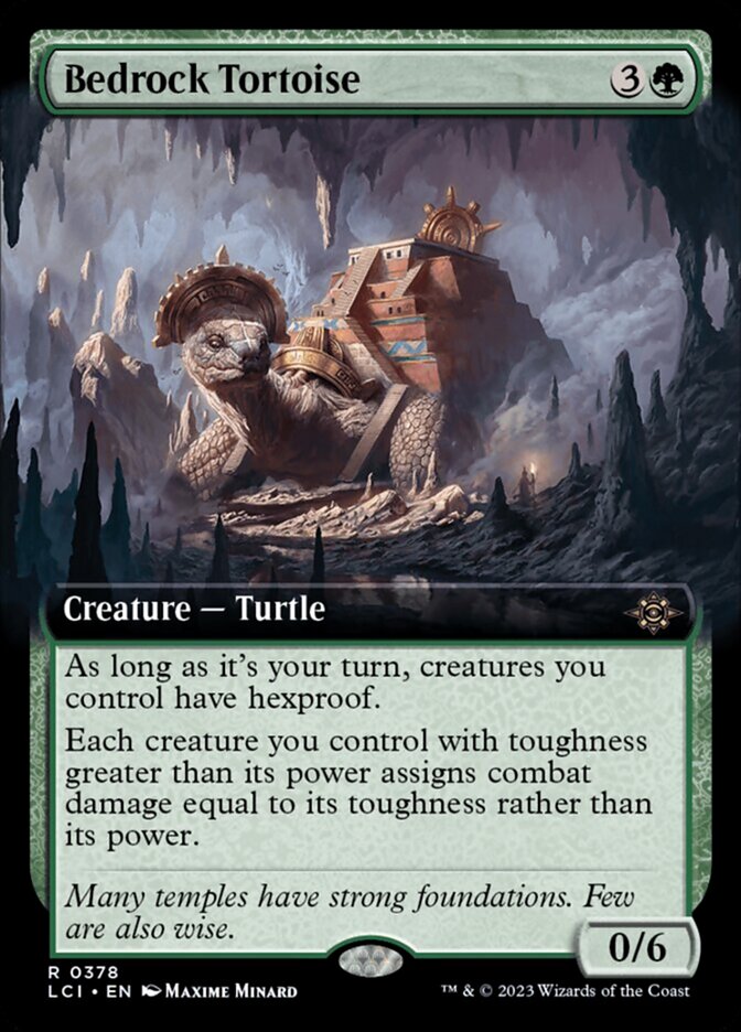 Bedrock Tortoise - Extended Art