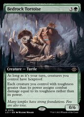 Bedrock Tortoise - Foil - Extended Art