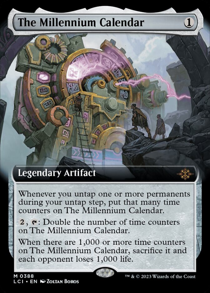 The Millennium Calendar - Extended Art