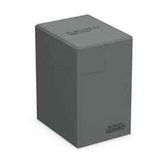 Ultimate Guard Deck Box: Flip n Tray 133+ Xenoskin Grey UGD011392