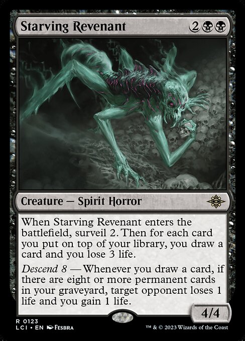 Starving Revenant - Foil