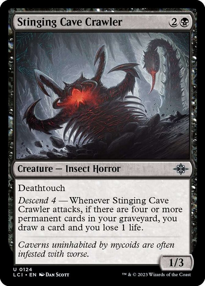 Stinging Cave Crawler - Foil