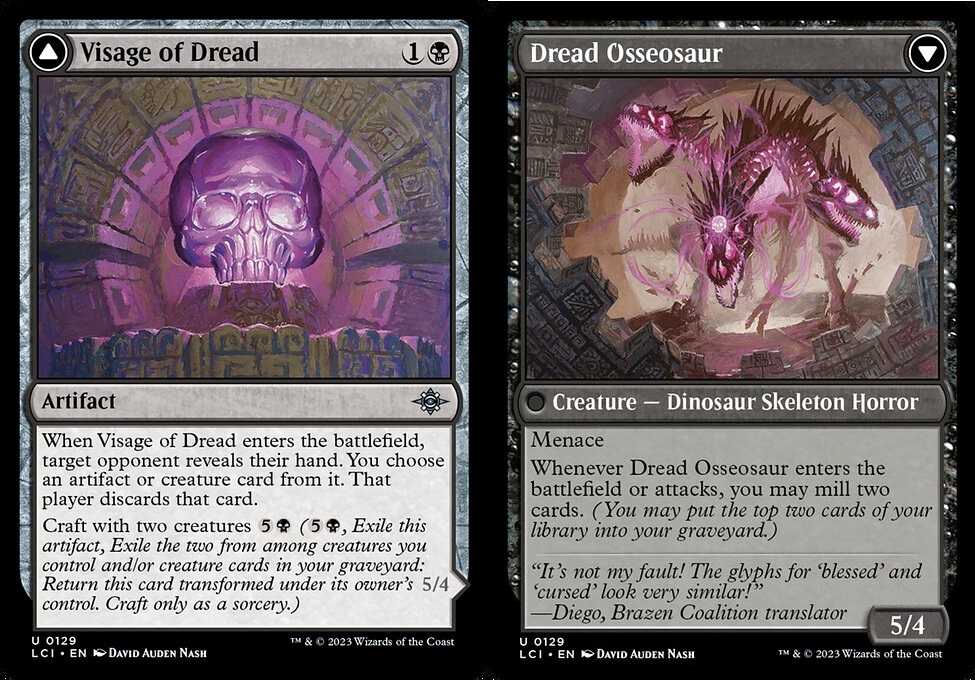 Visage of Dread // Dread Osseosaur