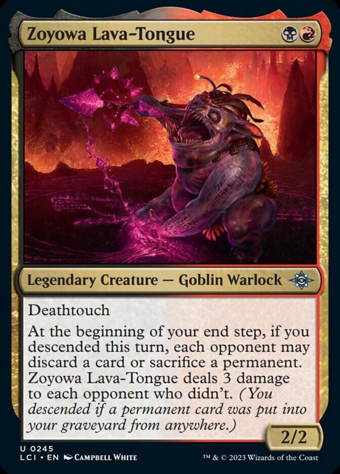 Zoyowa Lava-Tongue