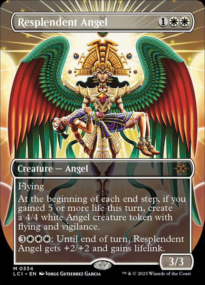 Resplendent Angel - Borderless Resplendent Angel - Borderless