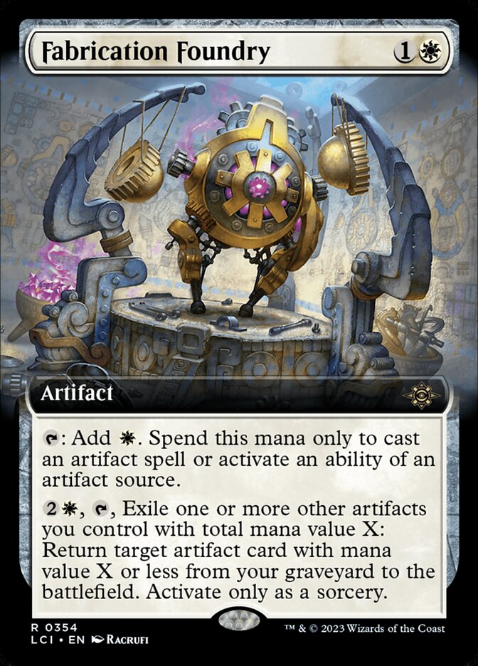 Fabrication Foundry - Foil - Extended Art