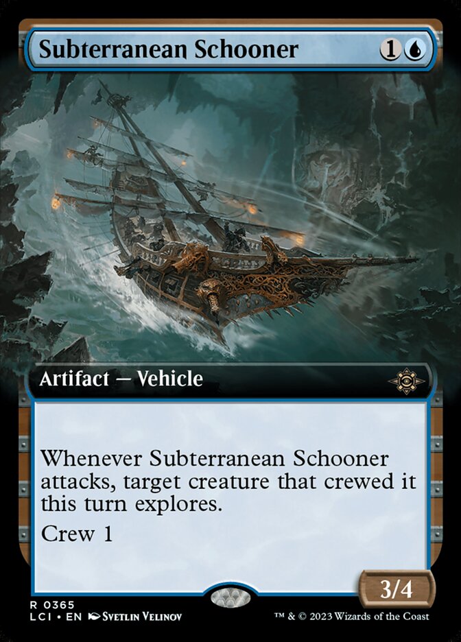 Subterranean Schooner - Extended Art