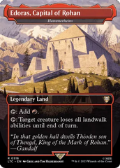 Edoras, Capital of Rohan - Hammerheim (0518) (Borderless) - Silver Foil