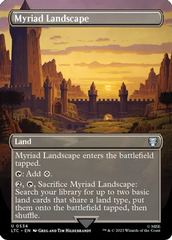 Myriad Landscape (0534) (Borderless) - Silver Foil