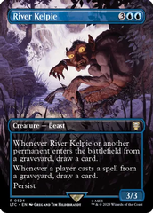 River Kelpie (0524) (Borderless) - Silver Foil