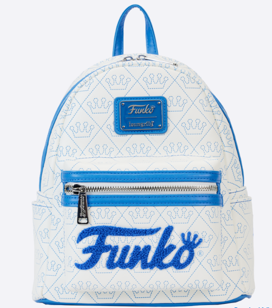 FUNKO LOGO WHITE MINI BACKPACK