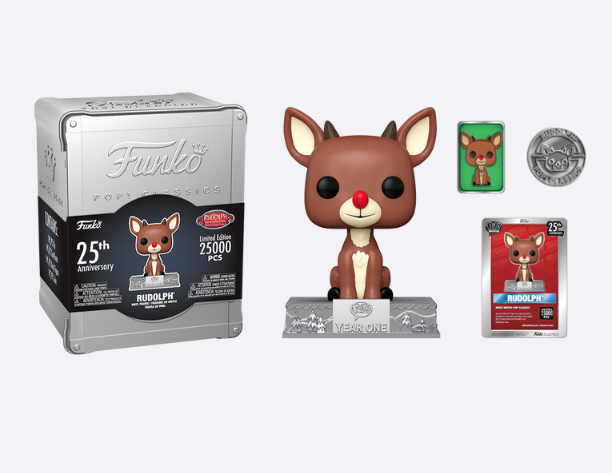 POP! CLASSICS RUDOLPH FUNKO 25TH ANNIVERSARY