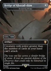 Bridge of Khazad-dum (0380) - Ensnaring Bridge - Foil (Serial Numbered)