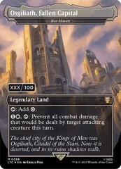 Osgiliath, Fallen Capital - Kor Haven - Foil (Serial Numbered)