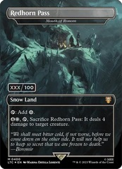 Redhorn Pass - Mouth of Ronom - Foil (Serial Numbered)