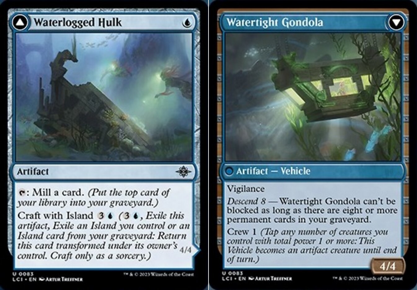 Waterlogged Hulk // Watertight Gondola