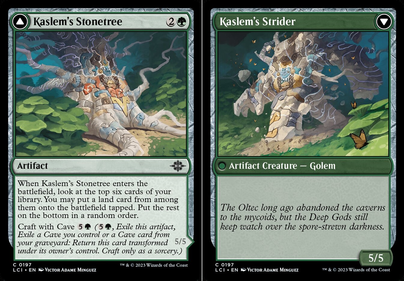 Kaslems Stonetree // Kaslems Strider