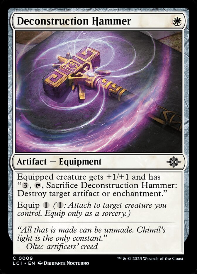 Deconstruction Hammer - Foil