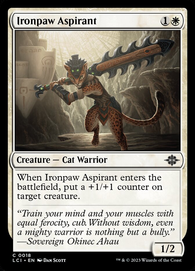 Ironpaw Aspirant - Foil