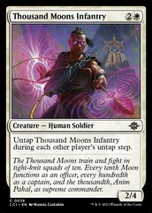 Thousand Moons Infantry - Foil