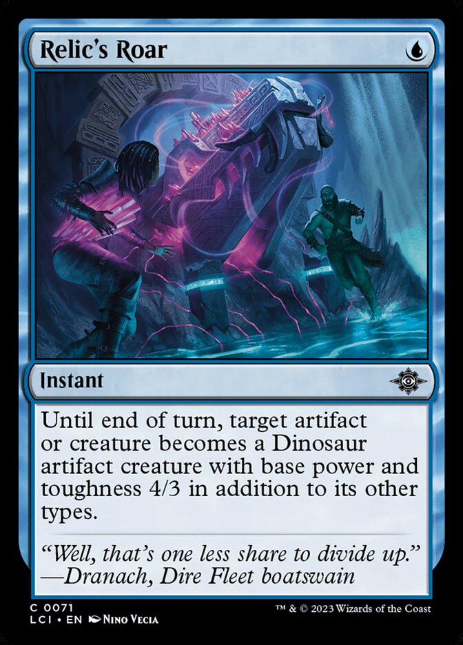 Relics Roar - Foil