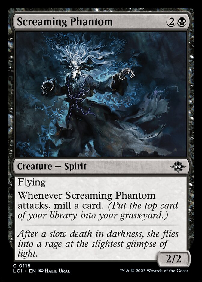 Screaming Phantom - Foil