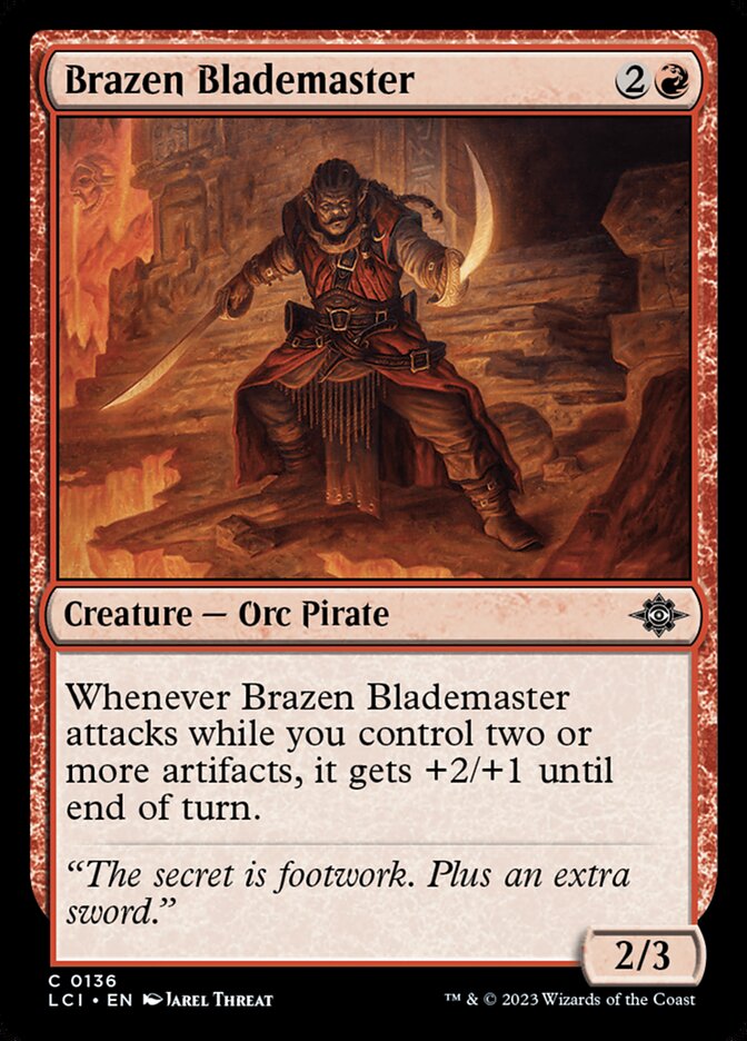 Brazen Blademaster - Foil