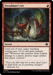 Dreadmaw's Ire - Foil