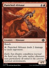 Panicked Altisaur - Foil