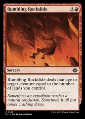 Rumbling Rockslide - Foil