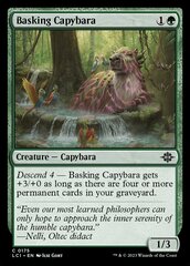 Basking Capybara - Foil