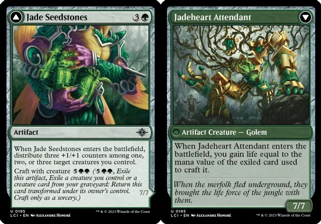 Jade Seedstones // Jadeheart Attendant - Foil