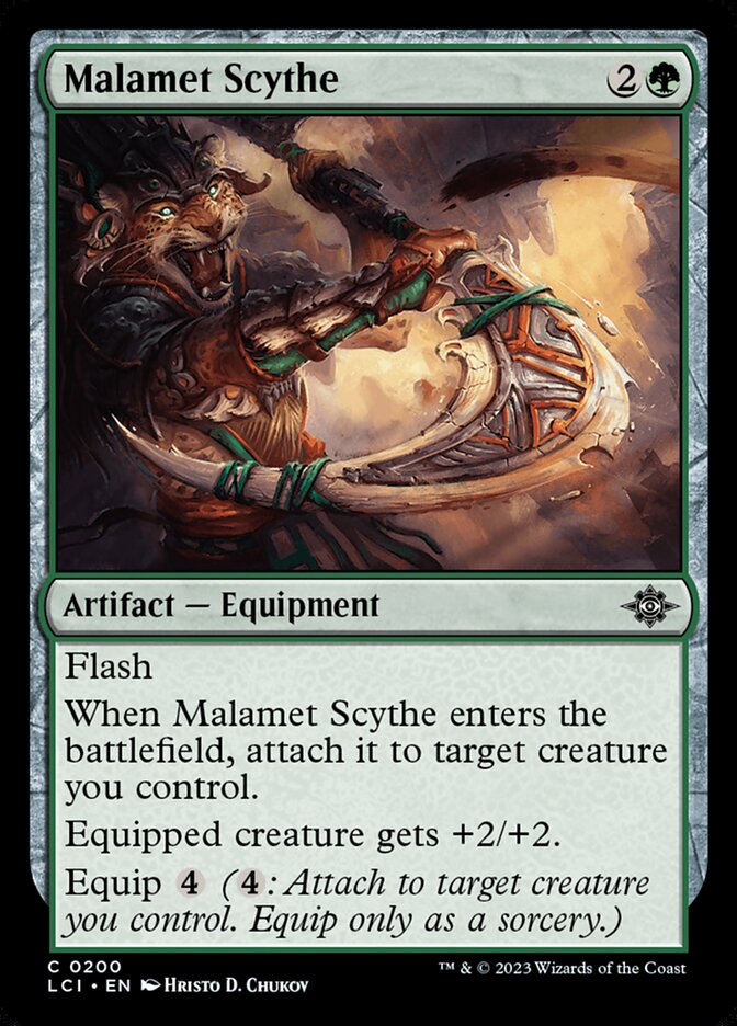 Malamet Scythe - Foil