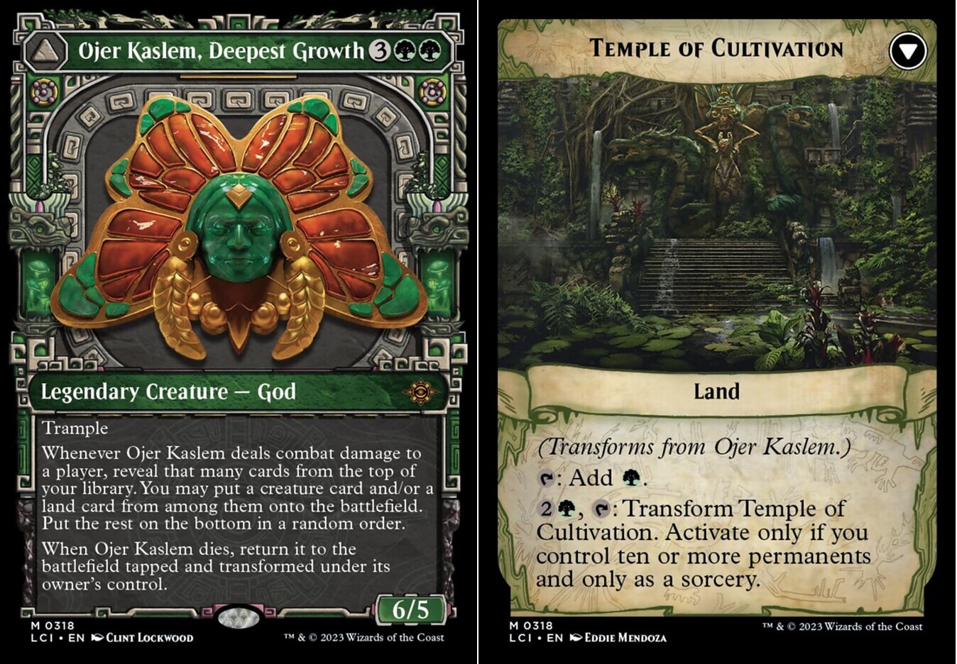 Ojer Kaslem, Deepest Growth // Temple of Cultivation - Foil - Showcase