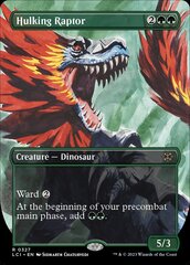 Hulking Raptor - Foil - Borderless