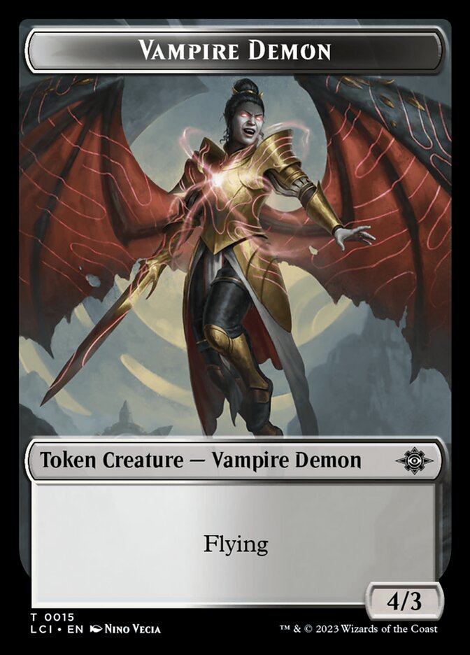 Token - Vampire Demon