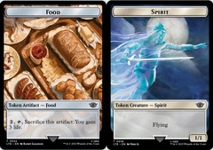 Food (022) // Spirit (016) Double-sided Token - Surge Foil