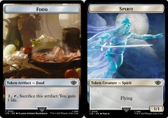 Food (023) // Spirit (016) Double-sided Token - Surge Foil