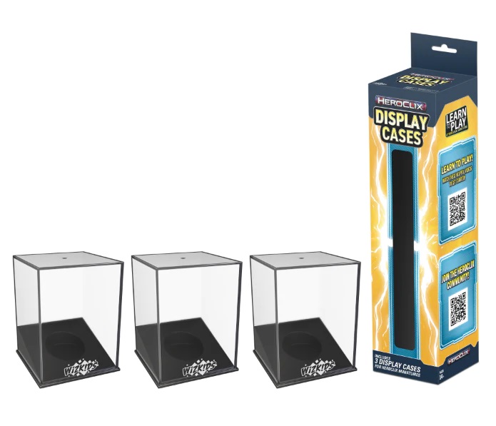 WizKids HeroClix: Single Figure Display (3-Pack)