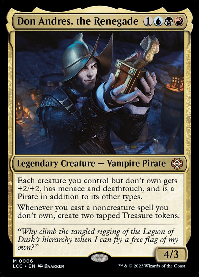 Don Andres, the Renegade - Foil Don Andres, the Renegade - Foil