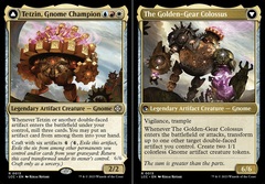 Tetzin, Gnome Champion // The Golden-Gear Colossus