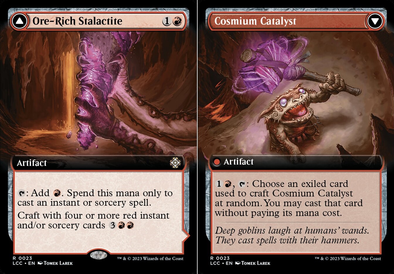 Ore-Rich Stalactite // Cosmium Catalyst - Foil - Extended Art