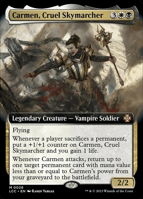 Carmen, Cruel Skymarcher - Extended Art