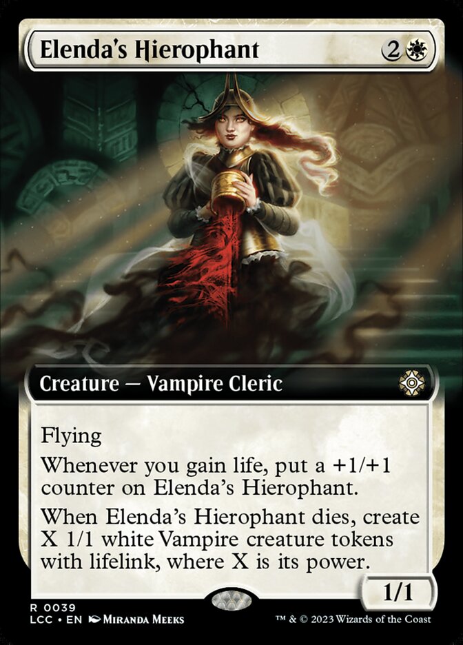 Elendas Hierophant - Foil - Extended Art