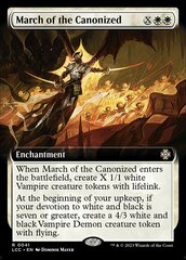 March of the Canonized - Foil - Extended Art